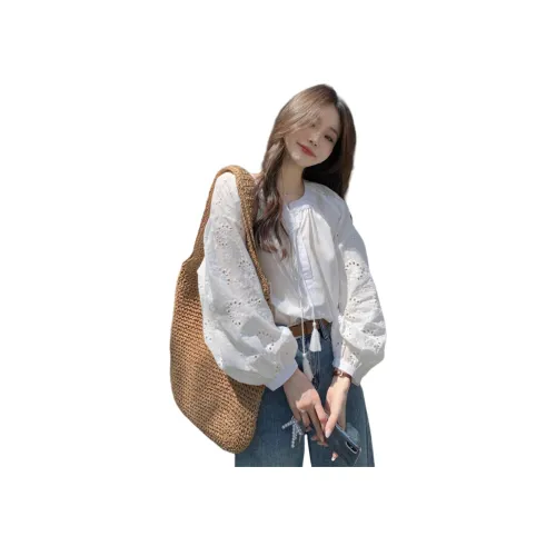 Wbwq Белые Женские Рубашки