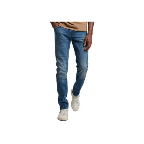 SUPERDRY Blue Men's Jeans SUPERDRY Синий Мужские Джинсы