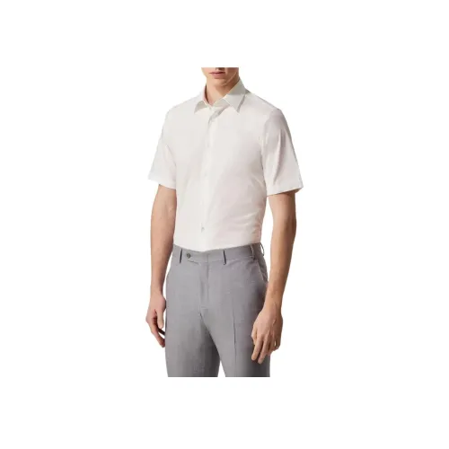 Canali Белые Мужские Рубашки