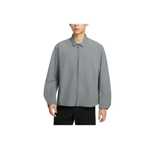 Nike Dri Fit Дымчатый Серый Мужские Куртки