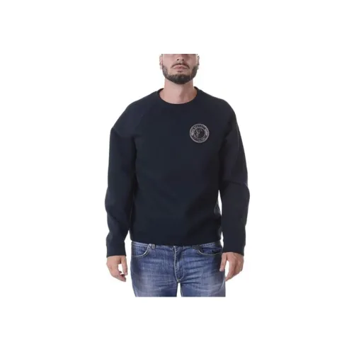 VERSACE COLLECTION Зеленый Мужской Свитшот