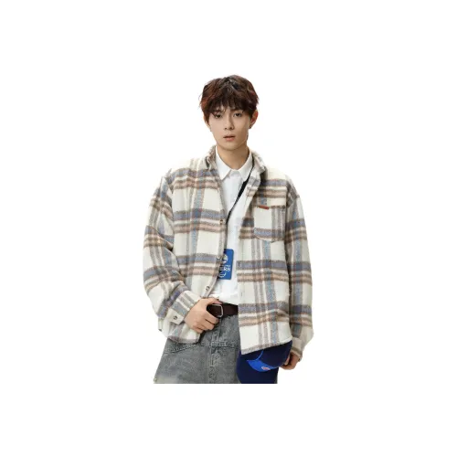 GANGZAI Бархат Feel Пальто Унисекс