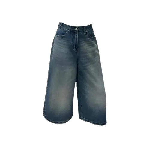 XDFM Винтажные синие женские джинсы