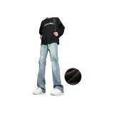 Синий, флисовая подкладка