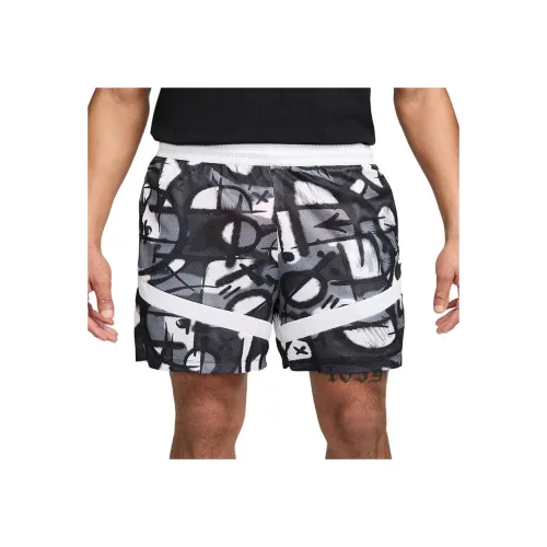 nike Dri Fit Баскетбольные шорты Баскетбольные шорты Мужской Холодный серый Белый Белый