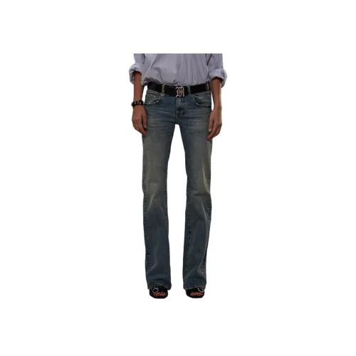 R13 Men's Blue Jeans R13 Мужские синие джинсы