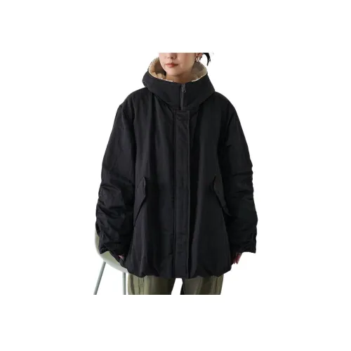 FREAK'S STORE Хлопковый пуховик женский черный