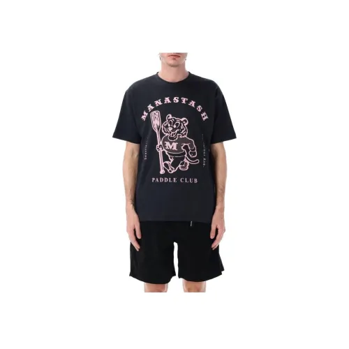 Manastash Черные Мужские T-Рубашки