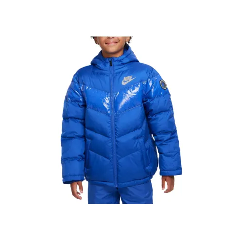 Nike Down Jacket Blue Teenagers