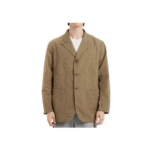 Куртки и пальто для мужчин совместный проект Engineered Garments светлый умбра