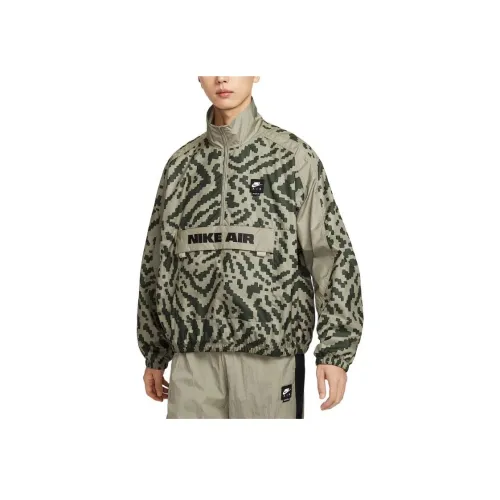 Nike Clothing Светло-армейский зеленый Мужские Куртки