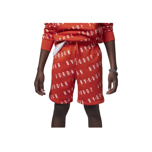 Jordan Jumpman Essentials Шорты Детские Citrus Красный