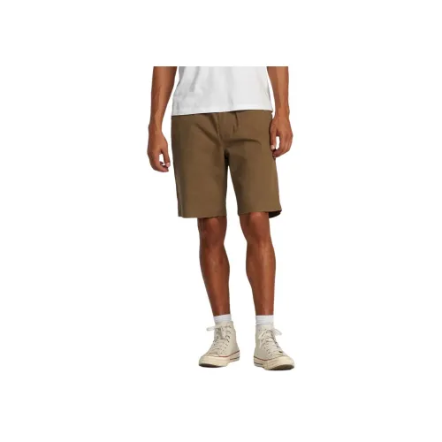 RVCA FW24 Повседневные шорты Мужские Древесный цвет