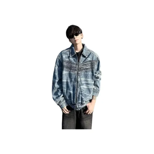 RVANGUARD Синий Унисекс Джинсовые куртки