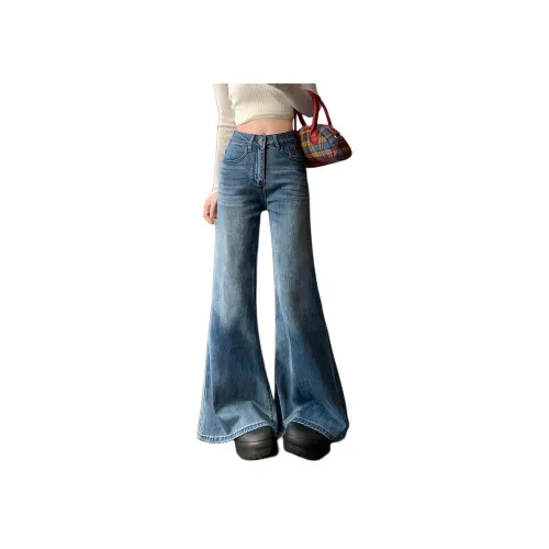 ZCDECO Blue Women's Jeans ZCDECO Синий Женские Джинсы