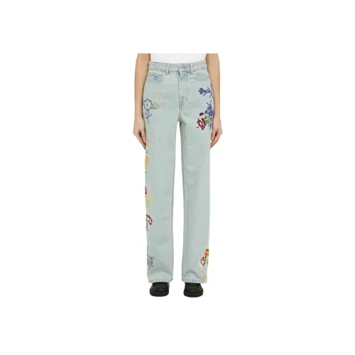 KENZO Синие Женские Джинсы