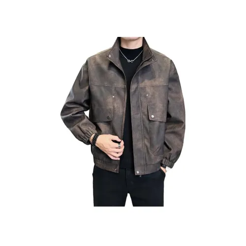 FRQ Унисекс Кожаные куртки