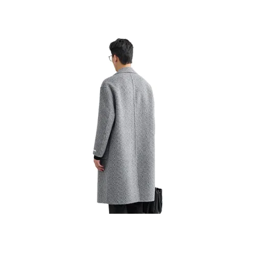 A.B.X Light Gray Men's Coat  
A.B.X Светло-серый мужской пальто