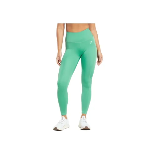 GYMSHARK Леггинсы Женские Лагуна Зеленый