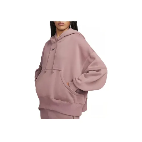 nike Sportswear Phoenix Fleece Толстовка Женская Дымчатый Лиловый