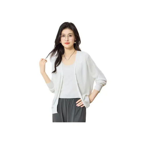 JINJU Белый Женские Трикотаж