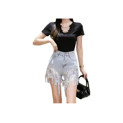 Concubine Zhu Джинсовые шорты Женские