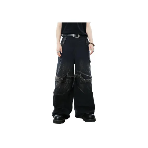 0 CROWORLD Повседневные брюки Мужские Черные