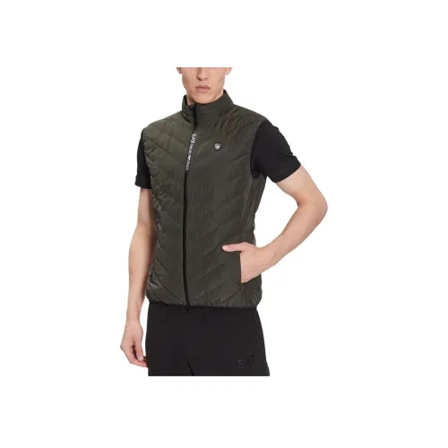EMPORIO ARMANI EA7 Жилет Мужской Хаки