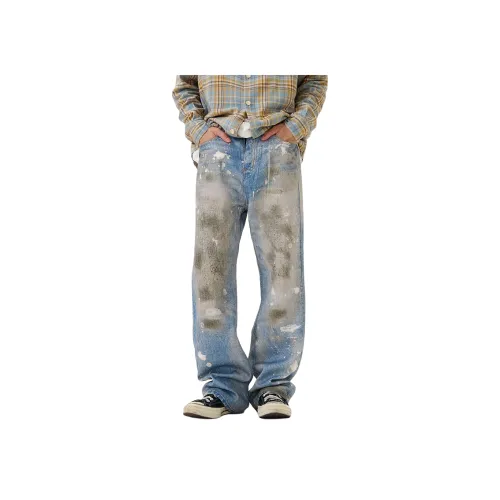 PANDA ADEVIL Синие Унисекс Джинсы