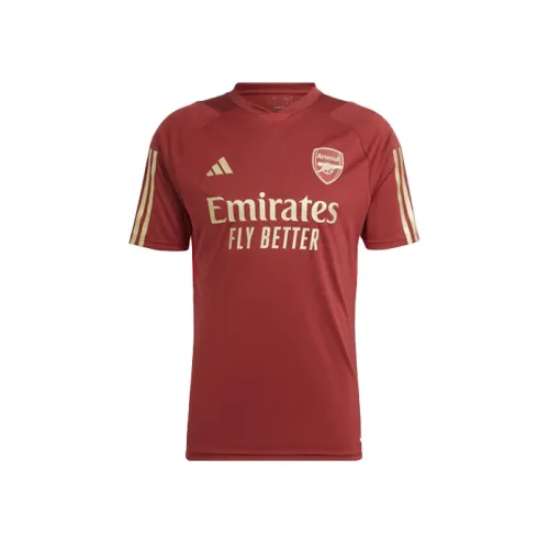 Adidas Arsenal Red Men's Football Jersey Adidas Арсенал Красный Мужская Футбольная Джерси