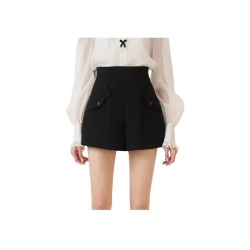 JORYAweekend Повседневные шорты Женские Черные