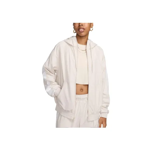 nike Sportswear Классический Вязаные Куртки и Пальто Женские Светлый