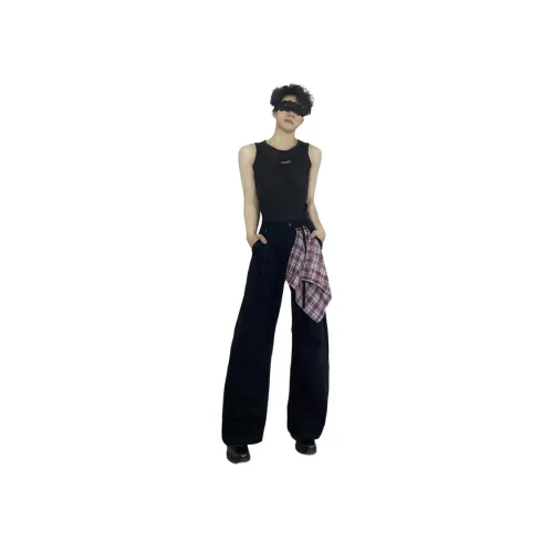 CORNILOT Черный Унисекс Джинсы