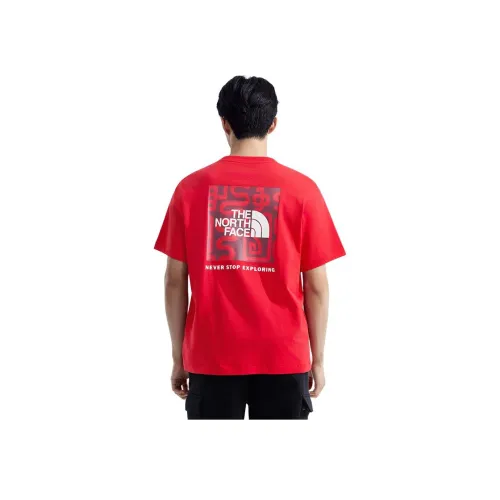 THE NORTH FACE T-Shirt Unisex Planet Red