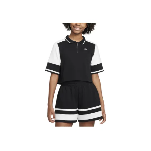 NIKE Черно-белая панда Унисекс Футболка