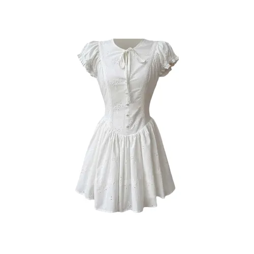 AFGGD Короткий рукав Платье Женское