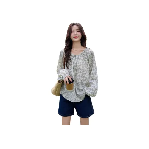 MJ Женские короткие топы с изображением