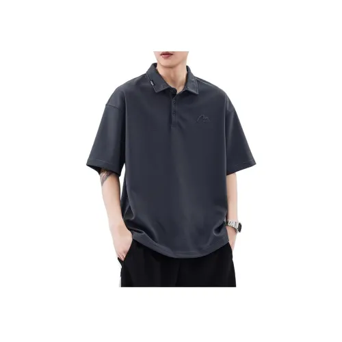 YINLANGSHIJIA Поло Мужское Хаки