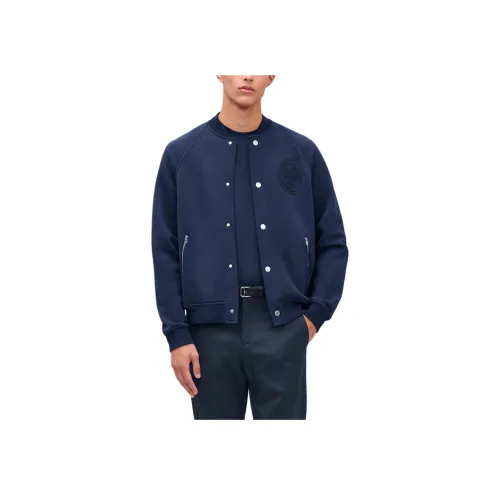 HERMES Куртки и Пальто Мужской Глубокий Морской Синий