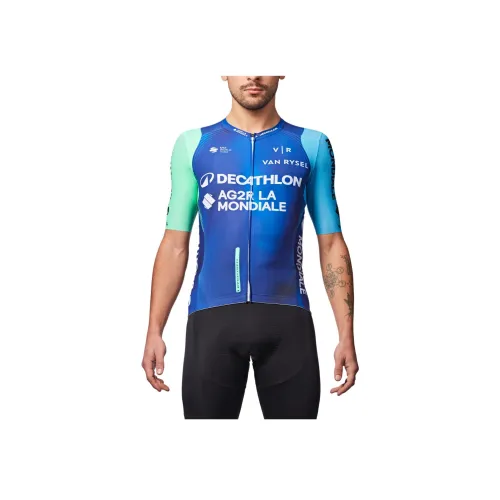 DECATHLON Синий Унисекс Велосипедная одежда