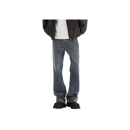 ALL IN Джинсы Унисекс Клуазонне Синий