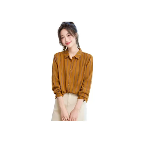 H YXIANG Цвет изображения Женские Рубашки