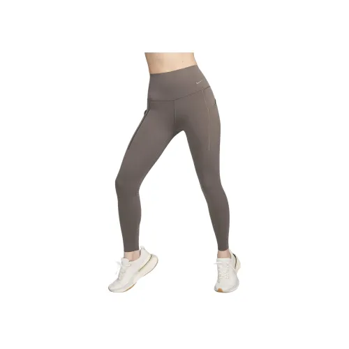 Nike Universa Спортивные брюки Женские Рудный Серый Черный