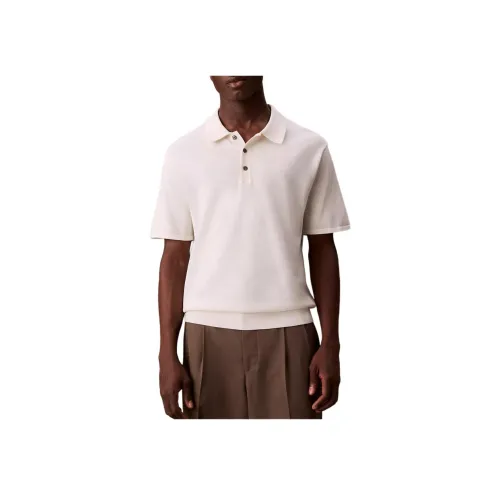 Calvin Klein Белая Мужская Поло