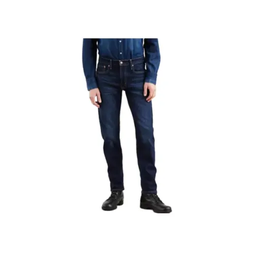 Levis Темно-синие мужские джинсы