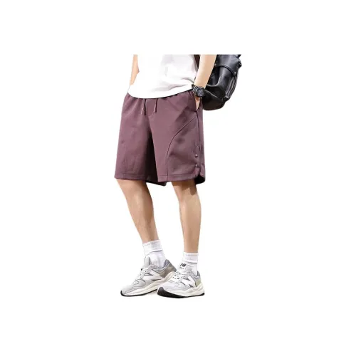 MR.MUDI Фиолетовые Унисекс Повседневные шорты