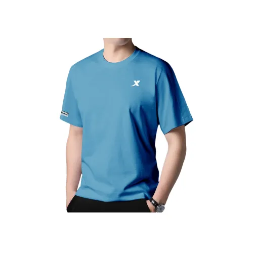 XTEP Maya Синий Мужская T-Рубашка