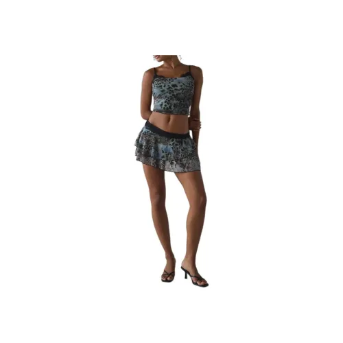 Urban Outfitter Moody Bohemian стиль Женские Повседневные Короткие Юбки