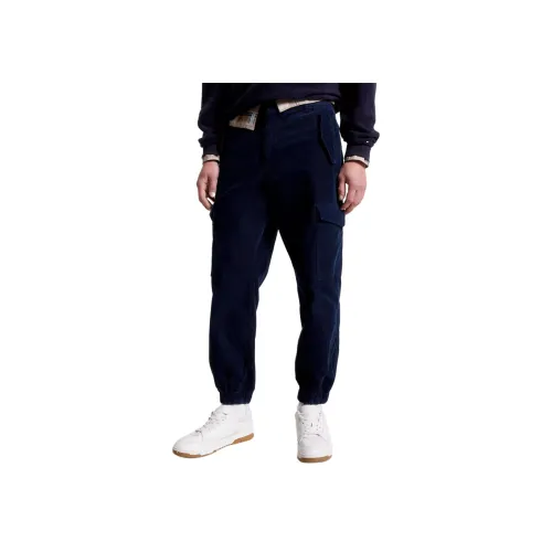 Tommy Hilfiger Карго Брюки Мужские Морской Синий