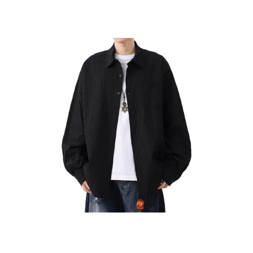 GANGZAI Длинный рукав рубашка унисекс